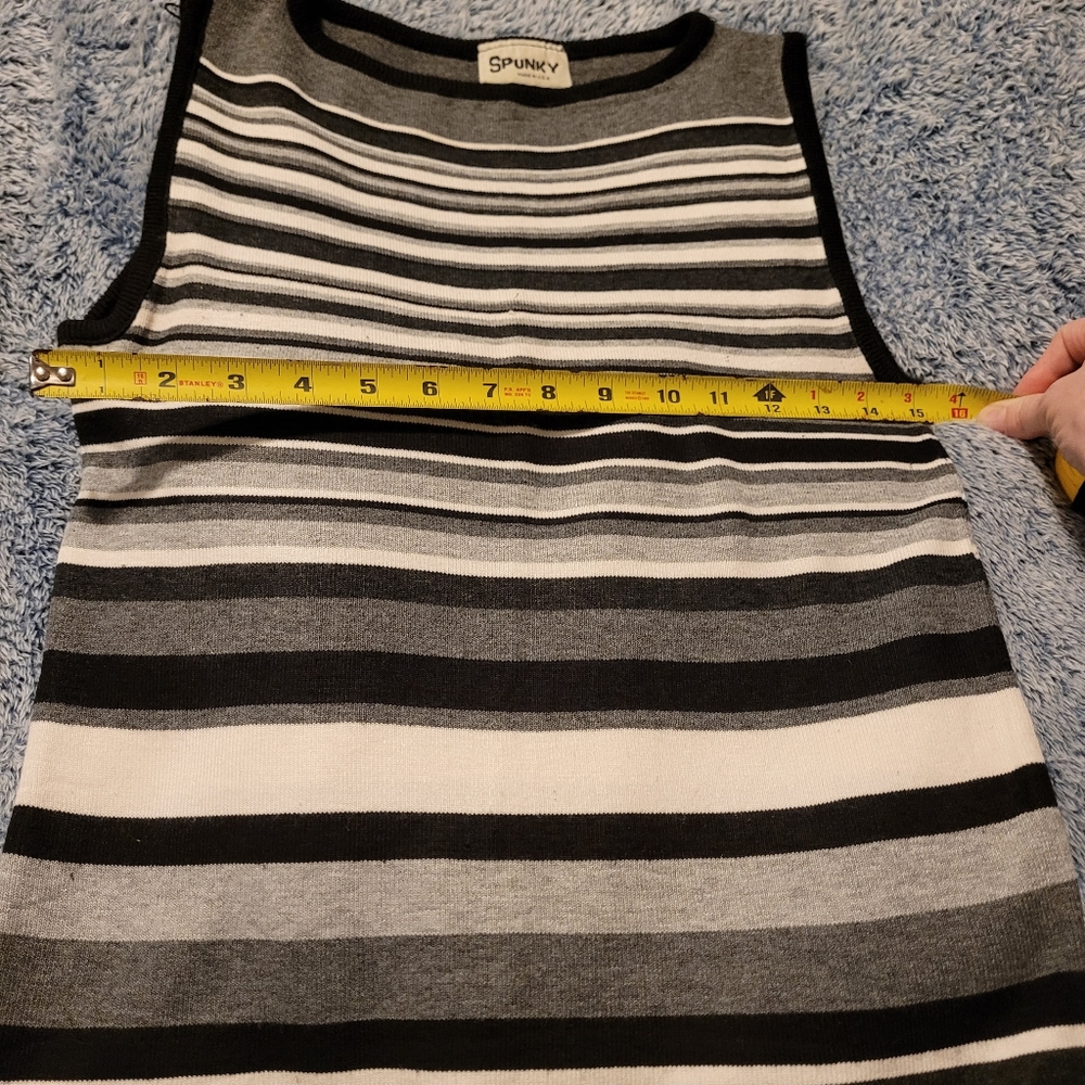 Spunky made in usa vintage tank top women's size small